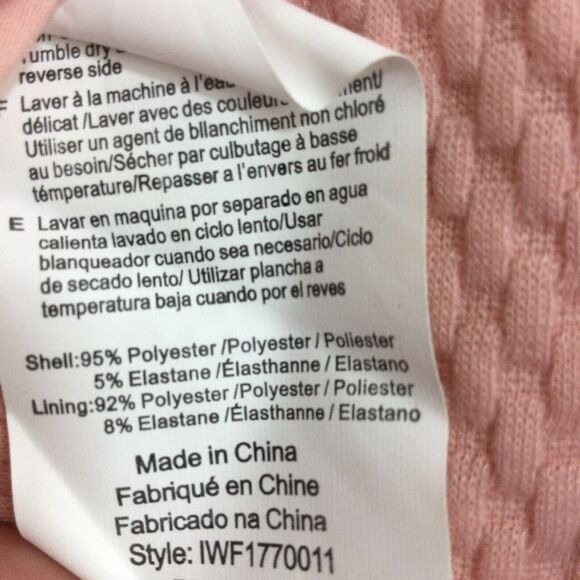 IMNYC Isaac Mizrahi Park Avenue Textured Bell Sleeve Jacket Powder Pink M NWT - Picture 8 of 10